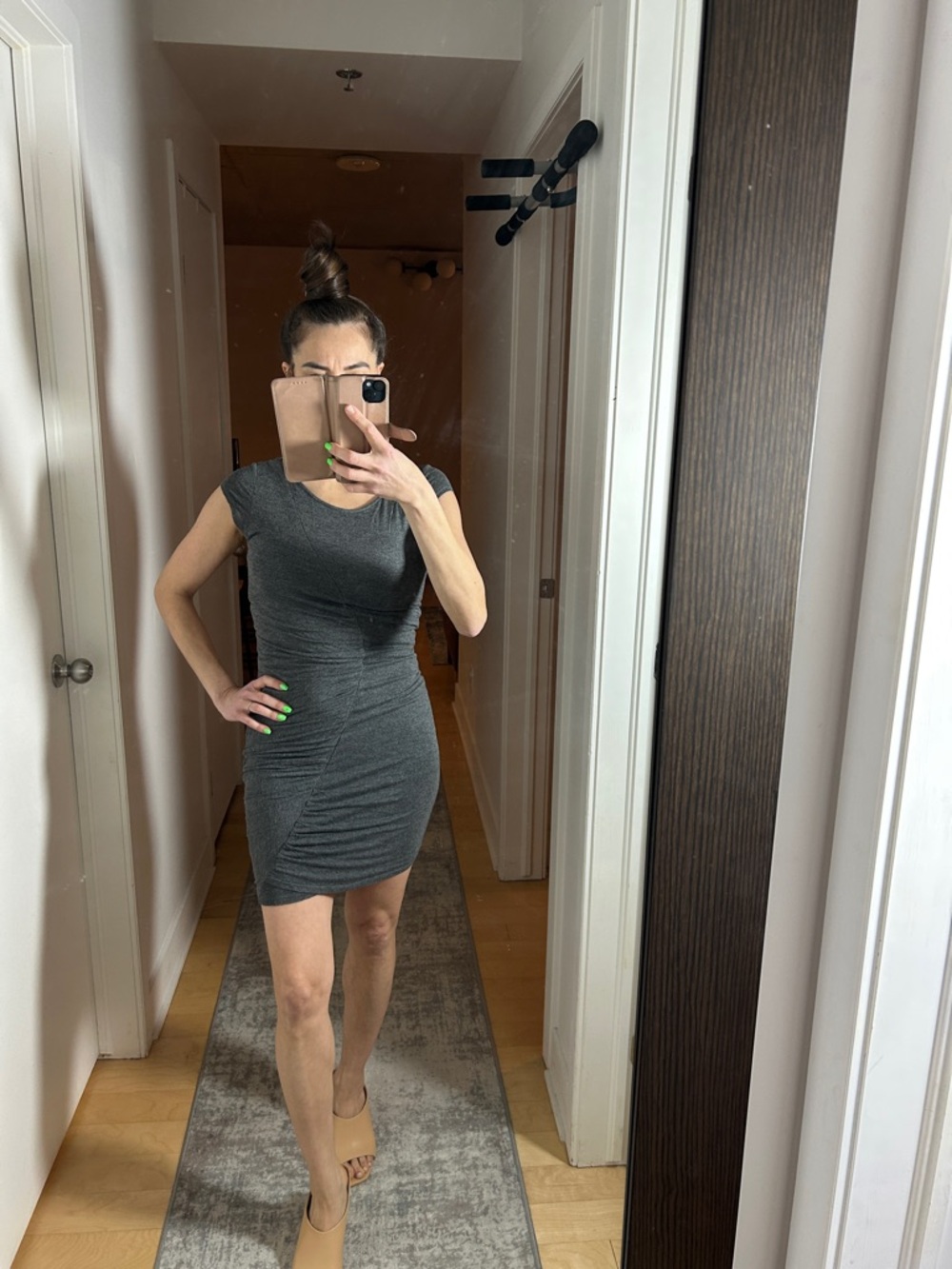 Dynamite Grey Mini Dress